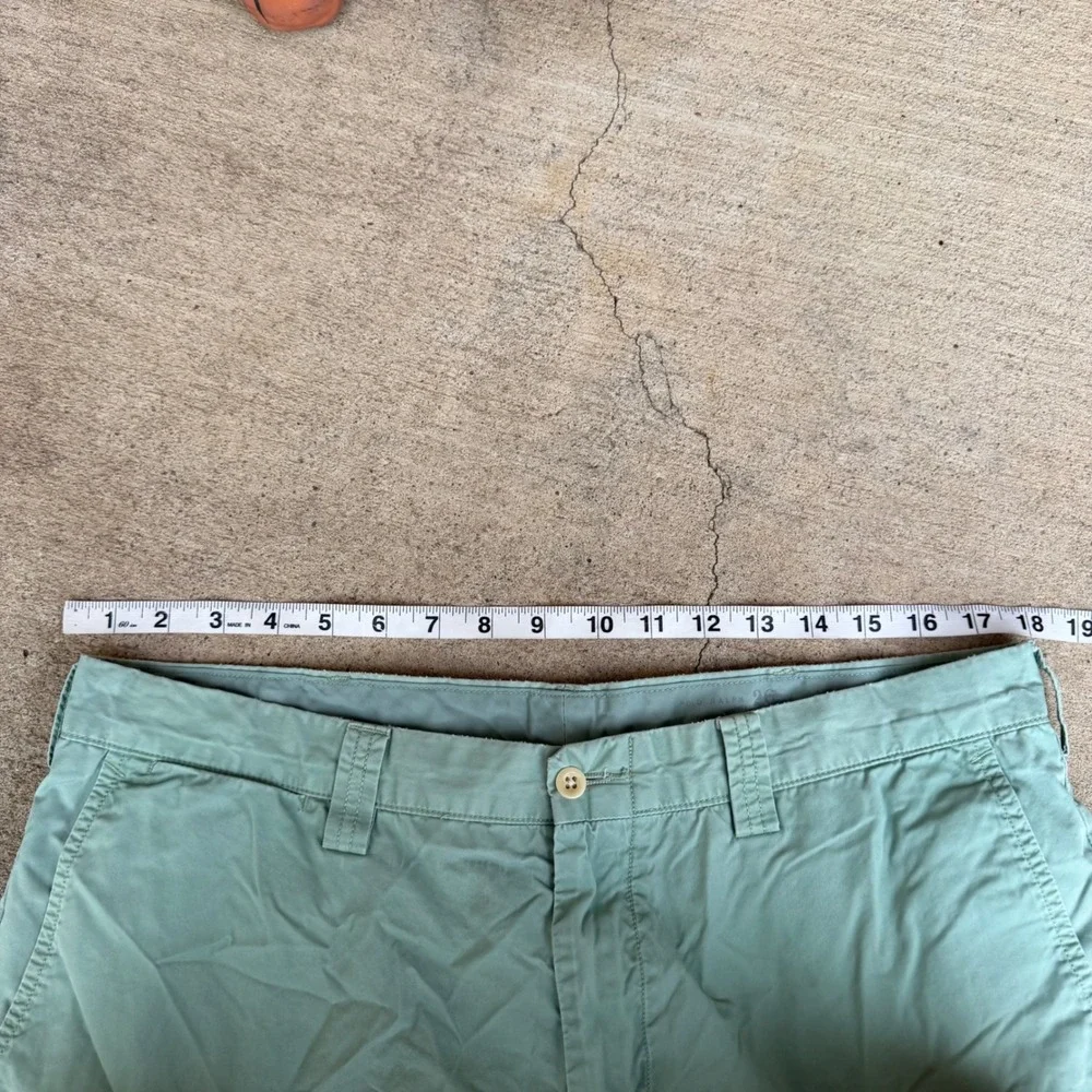 Polo Ralph Lauren Mens Mint Green Preppy Pima Cotton Chino Shorts Size 36